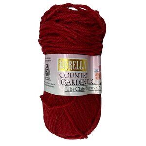 Berella Country Garden DK Yarn Brick Red Superwash Merino Wool 50g Skein Knittin
